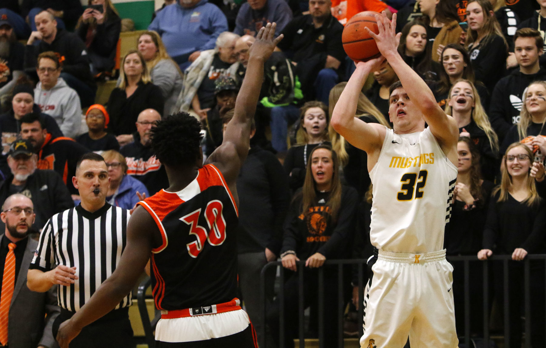 Boys basketball Class A sectional semifinal - Westville vs. Kouts